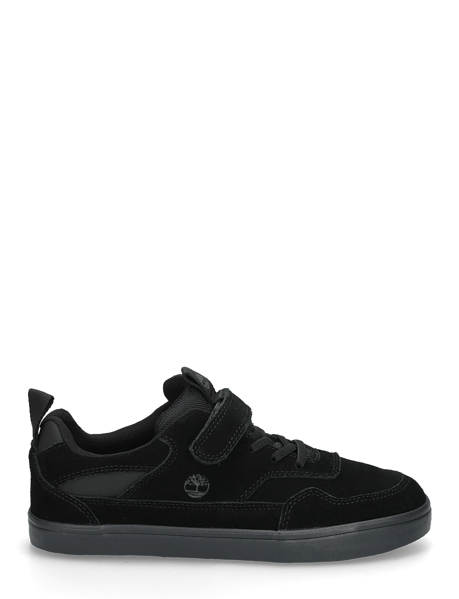 Timberland - LOW HOOK & LOOP SNEAKER - niedriger schnitt - blksuede wblk - 2