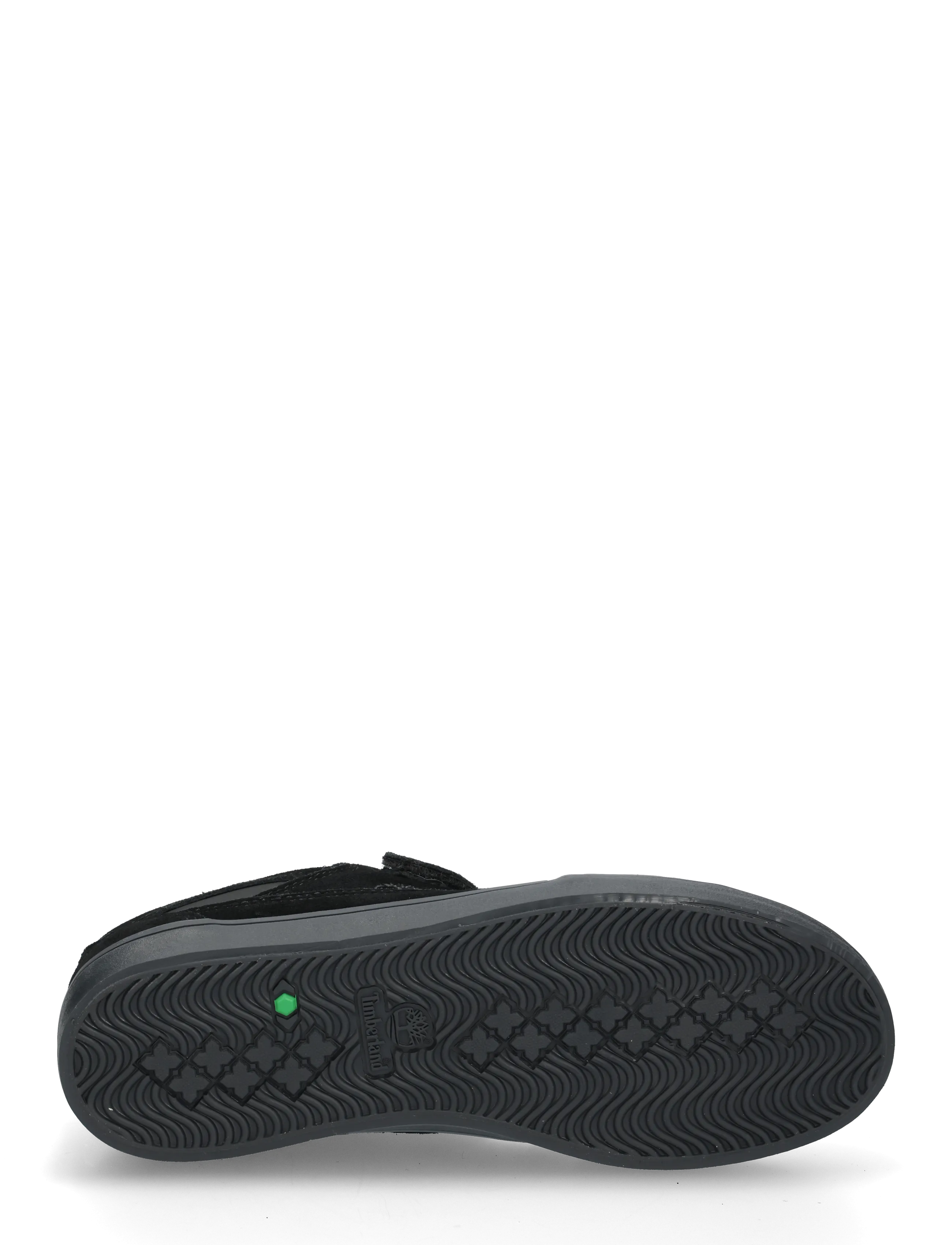 Timberland - LOW HOOK & LOOP SNEAKER - niedriger schnitt - blksuede wblk - 4
