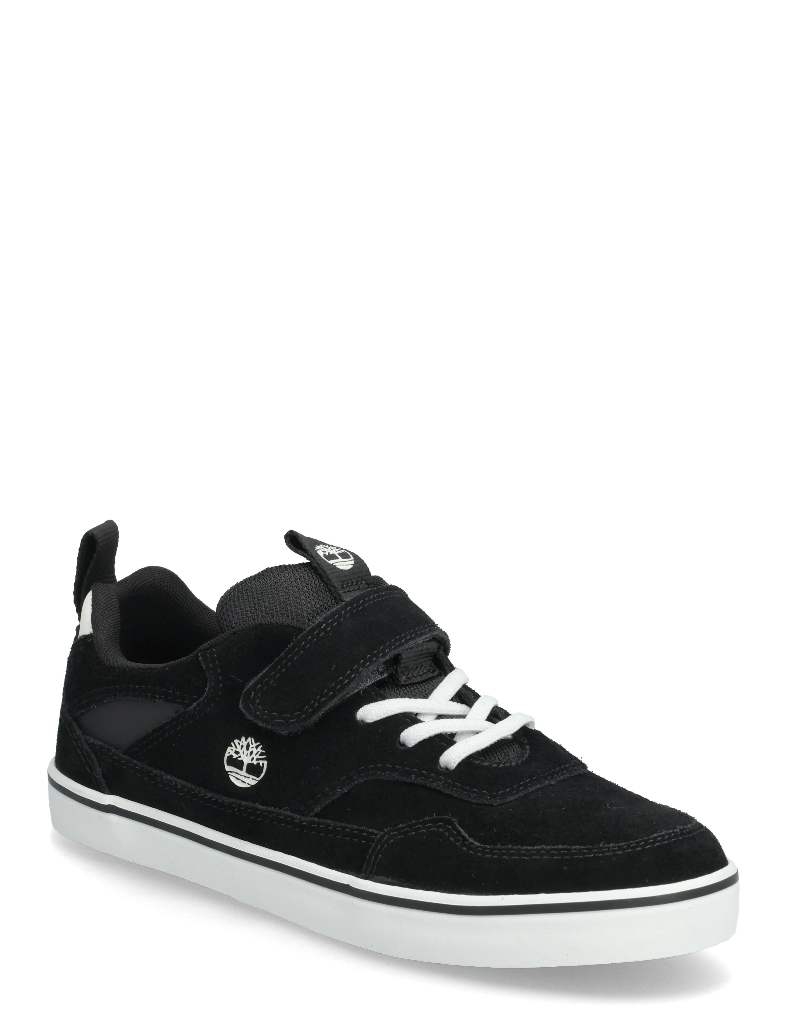 Timberland STONE JUMP LOW HOOK & LOOP SNEAKER BLACK SUEDE - TIMBERLAND - BLACK / black