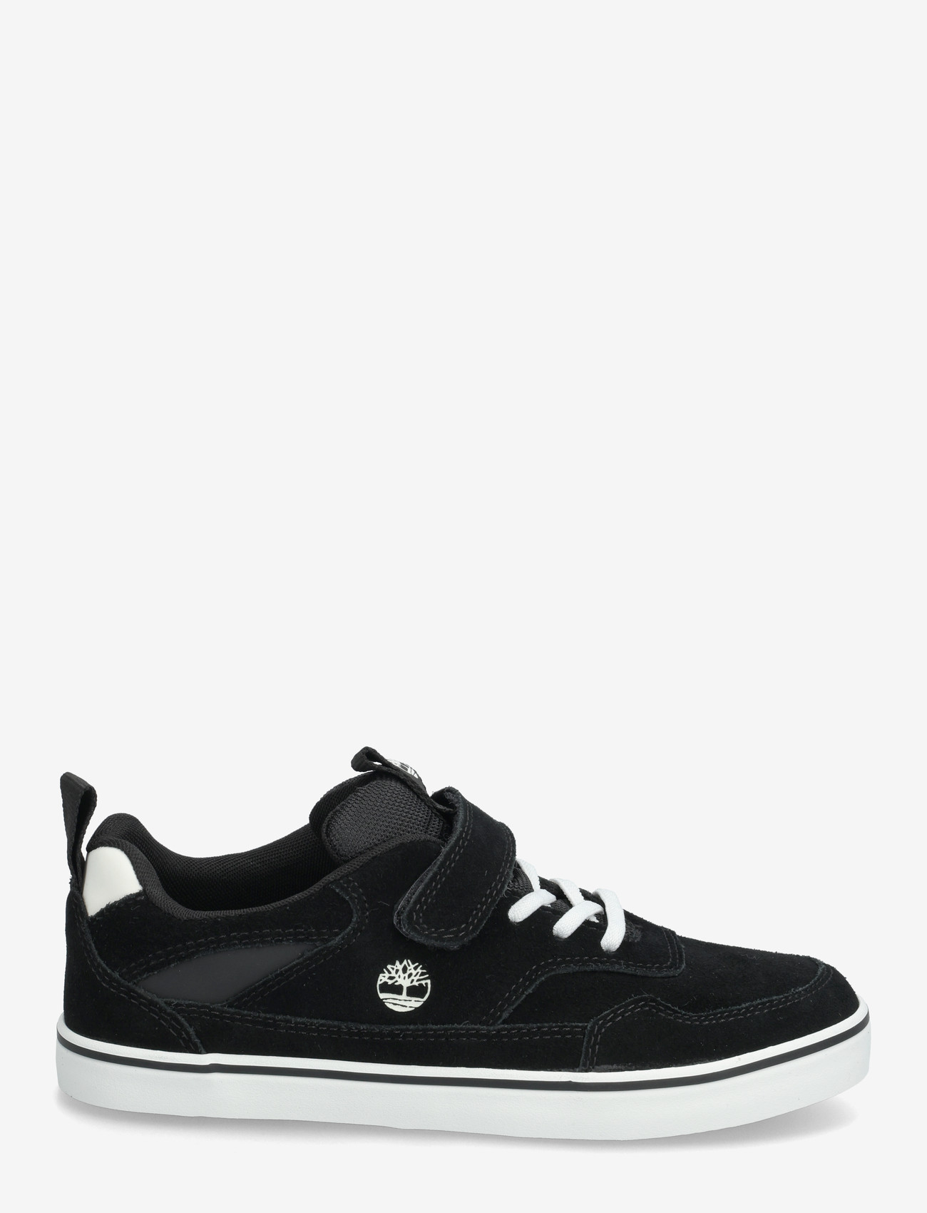 Timberland - STONE JUMP LOW HOOK & LOOP SNEAKER BLACK SUEDE - low tops - black - 1