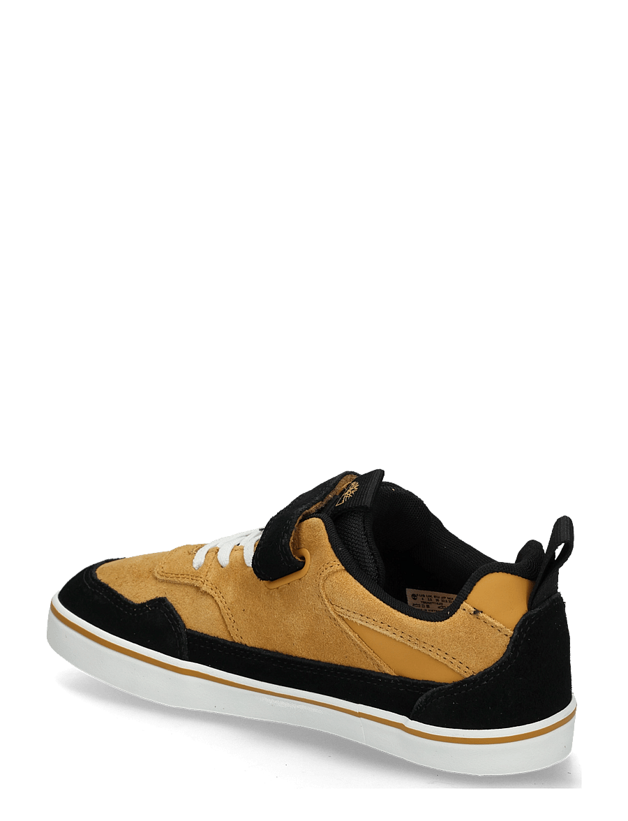 Timberland - LOW HOOK & LOOP SNEAKER - niedriger schnitt - wht suede - 1