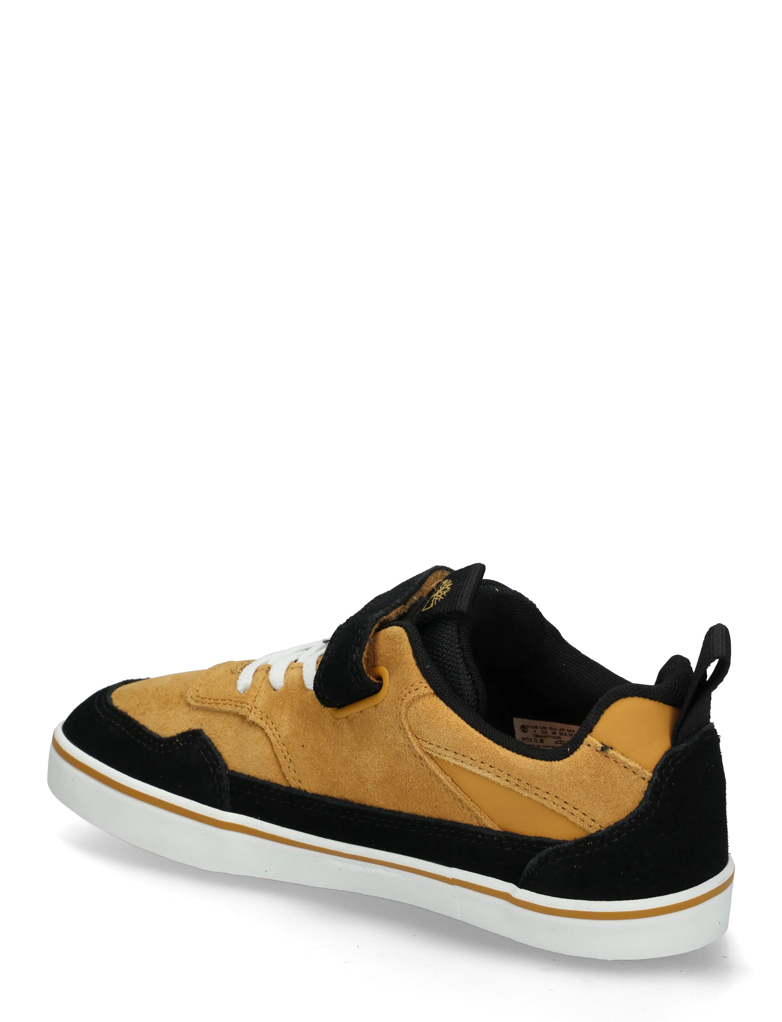 Timberland - LOW HOOK & LOOP SNEAKER - niedriger schnitt - wht suede - 1