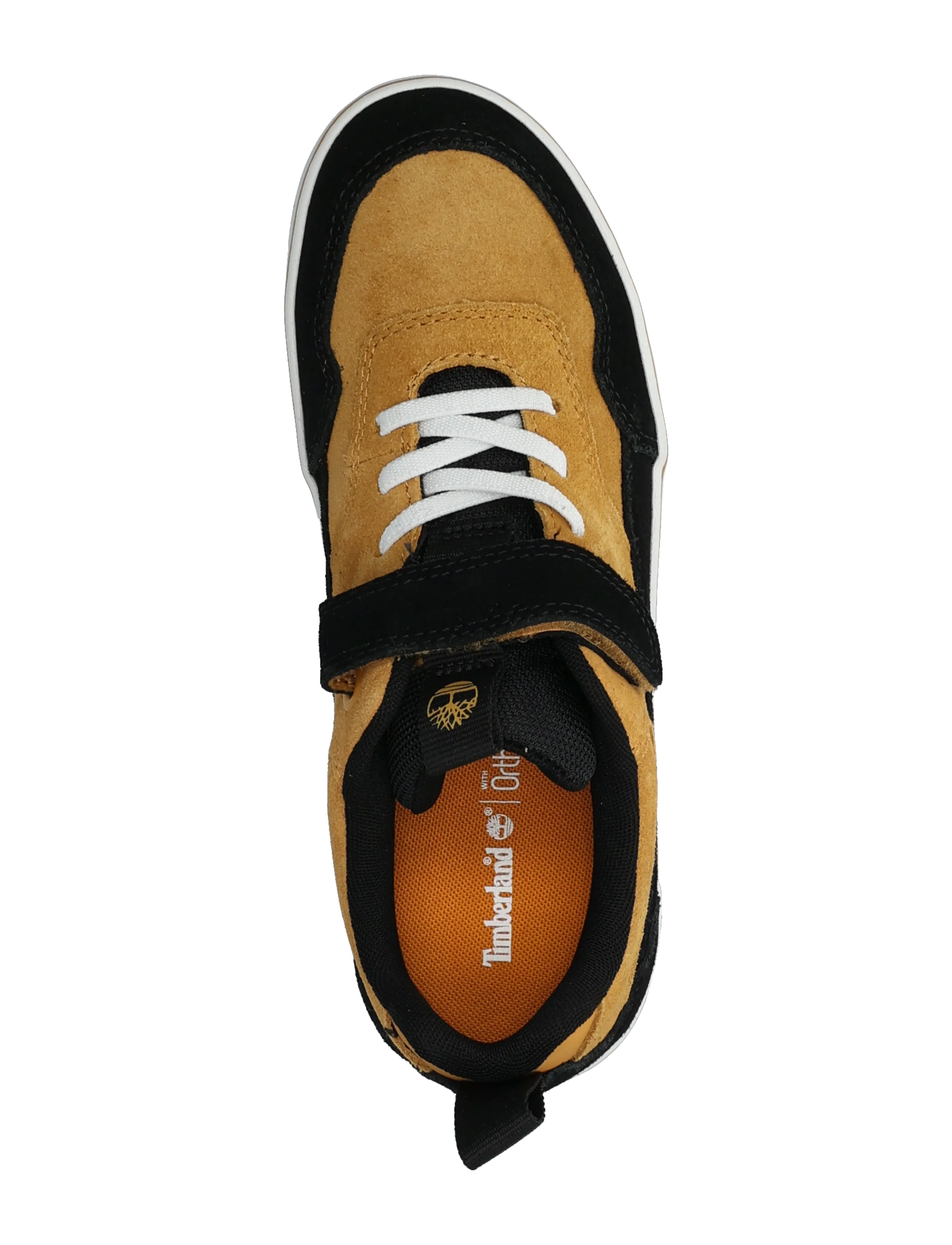 Timberland - LOW HOOK & LOOP SNEAKER - niedriger schnitt - wht suede - 3