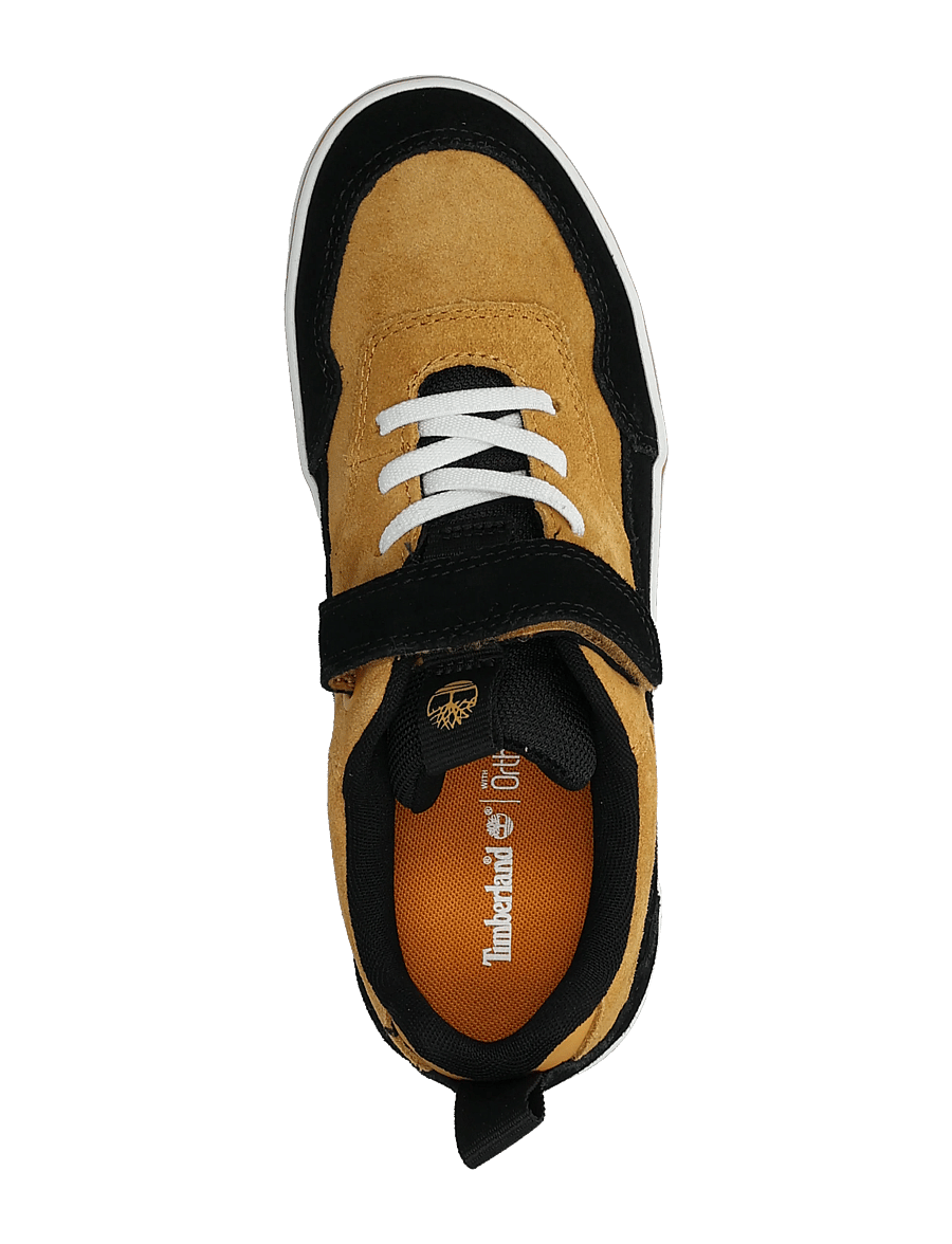 Timberland - LOW HOOK & LOOP SNEAKER - niedriger schnitt - wht suede - 3
