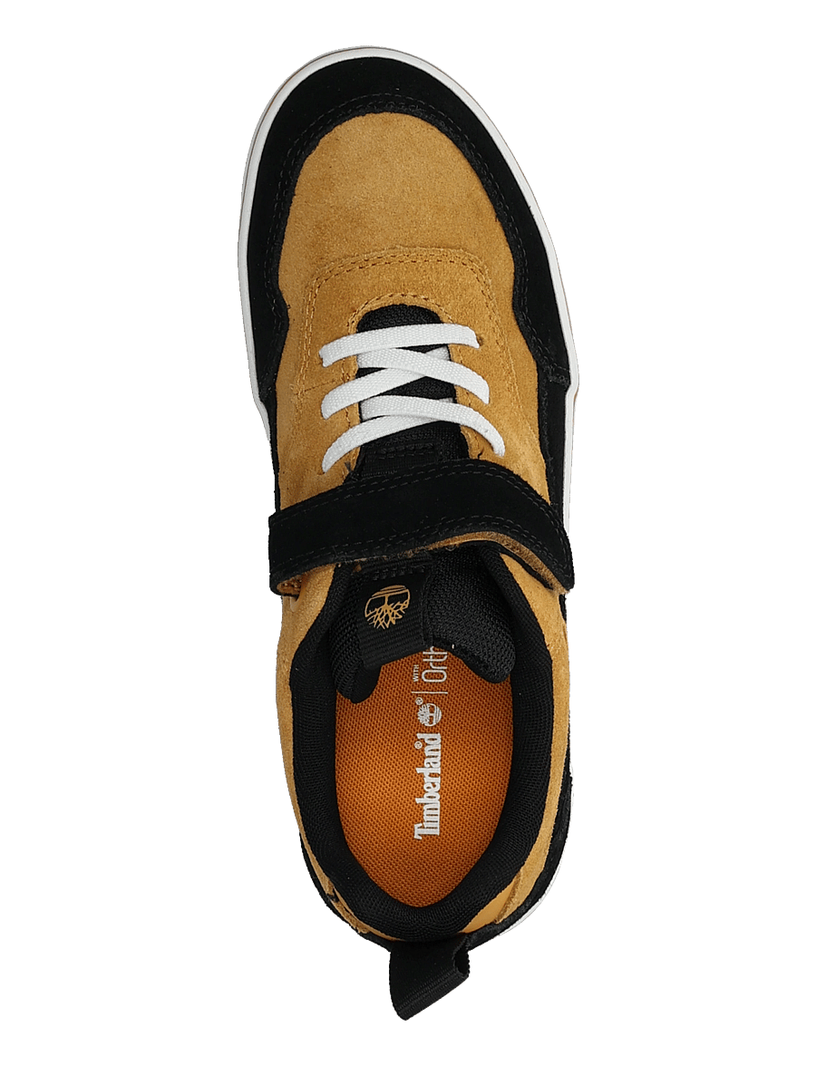 Timberland - LOW HOOK & LOOP SNEAKER - niedriger schnitt - wht suede - 3