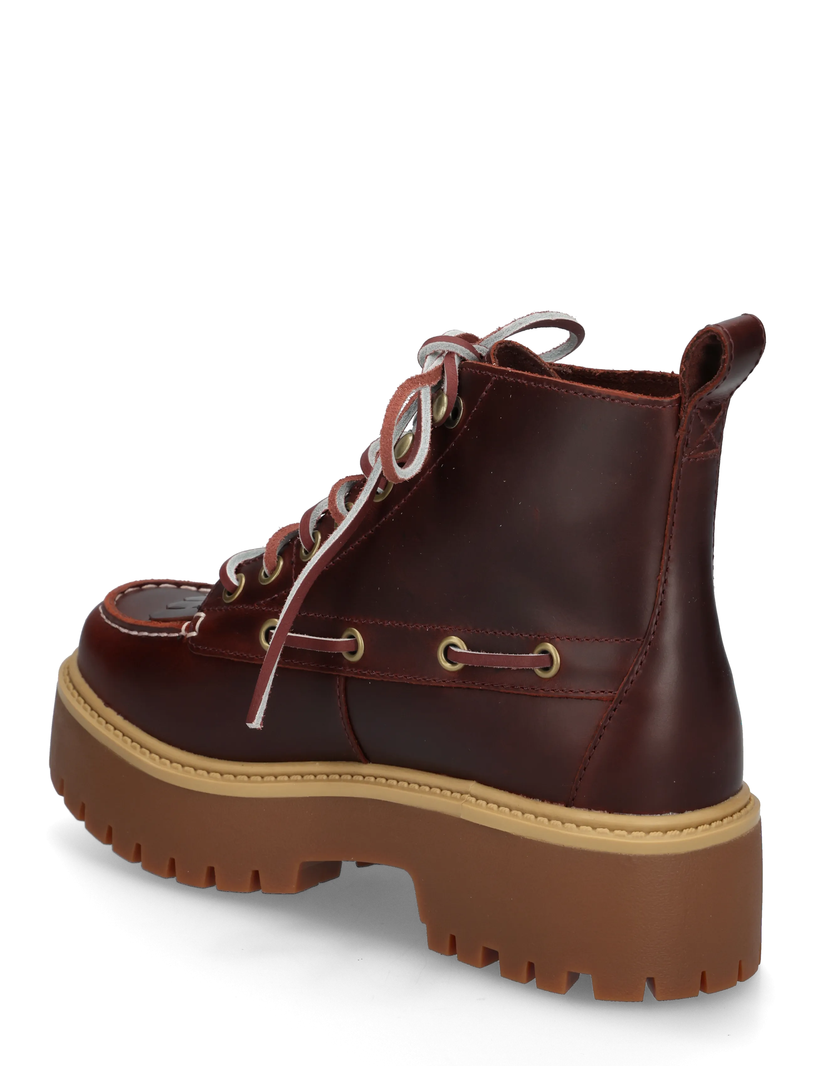Timberland - MID LACE UP BOOT - snørestøvler - bur f grain - 1