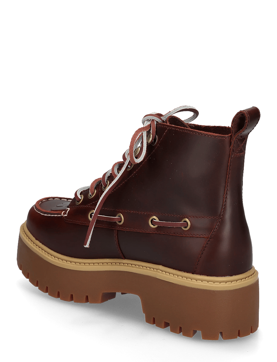 Timberland - MID LACE UP BOOT - snørestøvler - bur f grain - 1