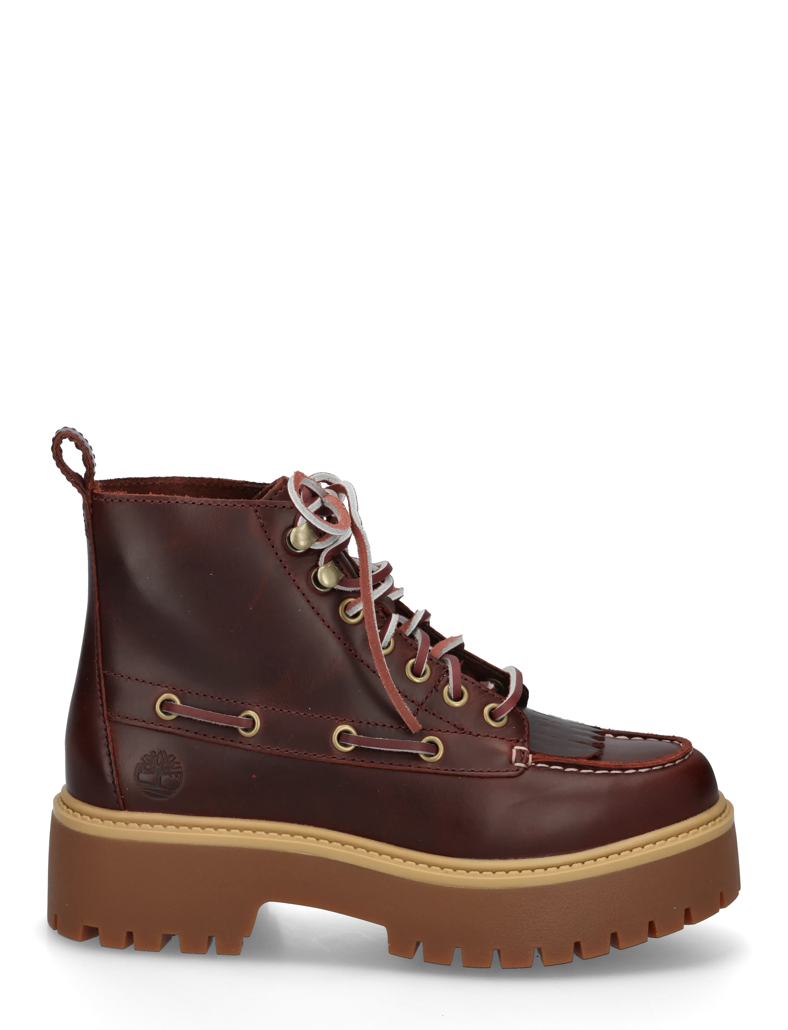 Timberland - MID LACE UP BOOT - snørestøvler - bur f grain - 2