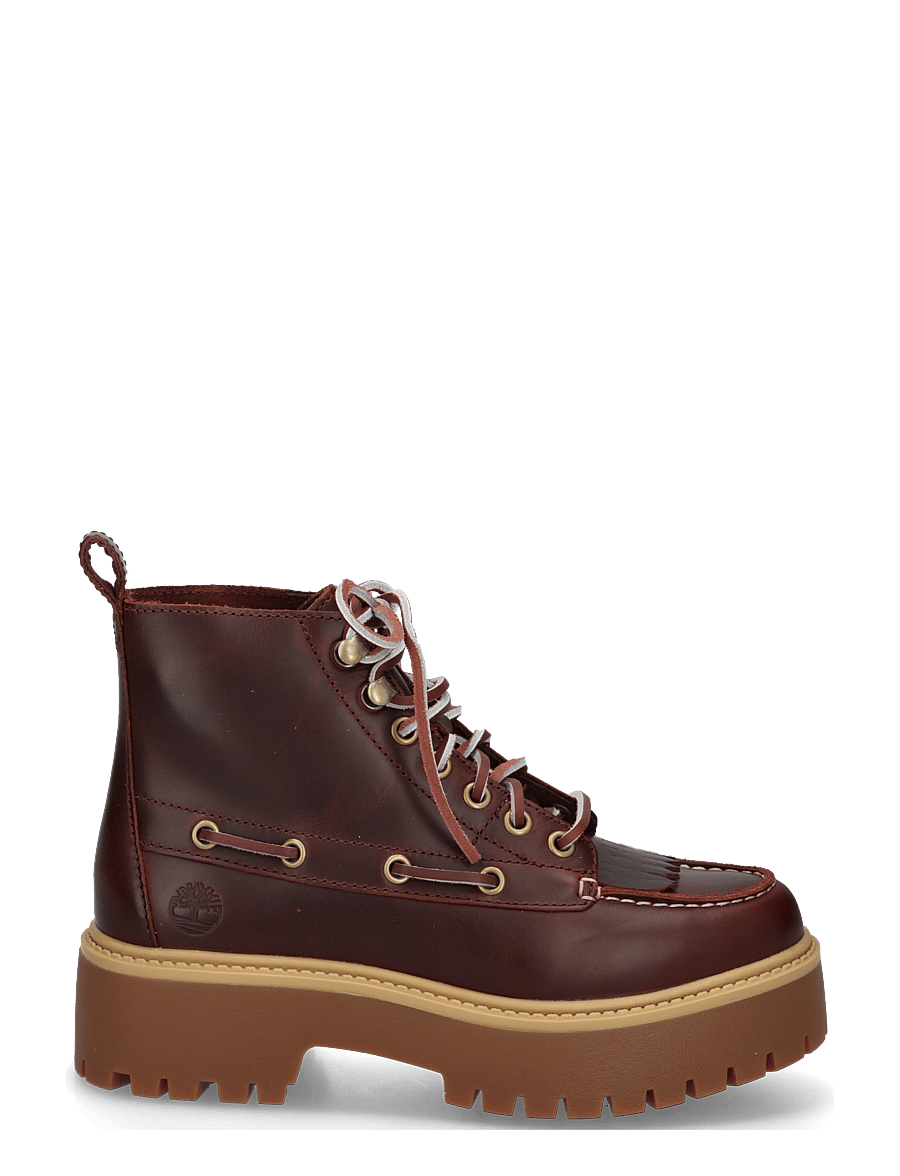 Timberland - MID LACE UP BOOT - geschnürte stiefel - bur f grain - 2