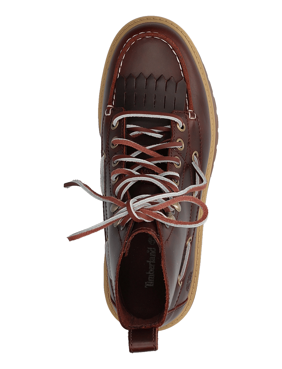 Timberland - MID LACE UP BOOT - geschnürte stiefel - bur f grain - 3