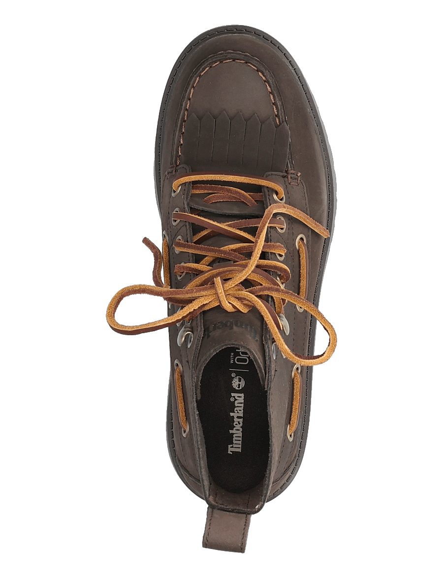Timberland - MID LACE UP BOOT - geschnürte stiefel - dk brn nubuck - 3