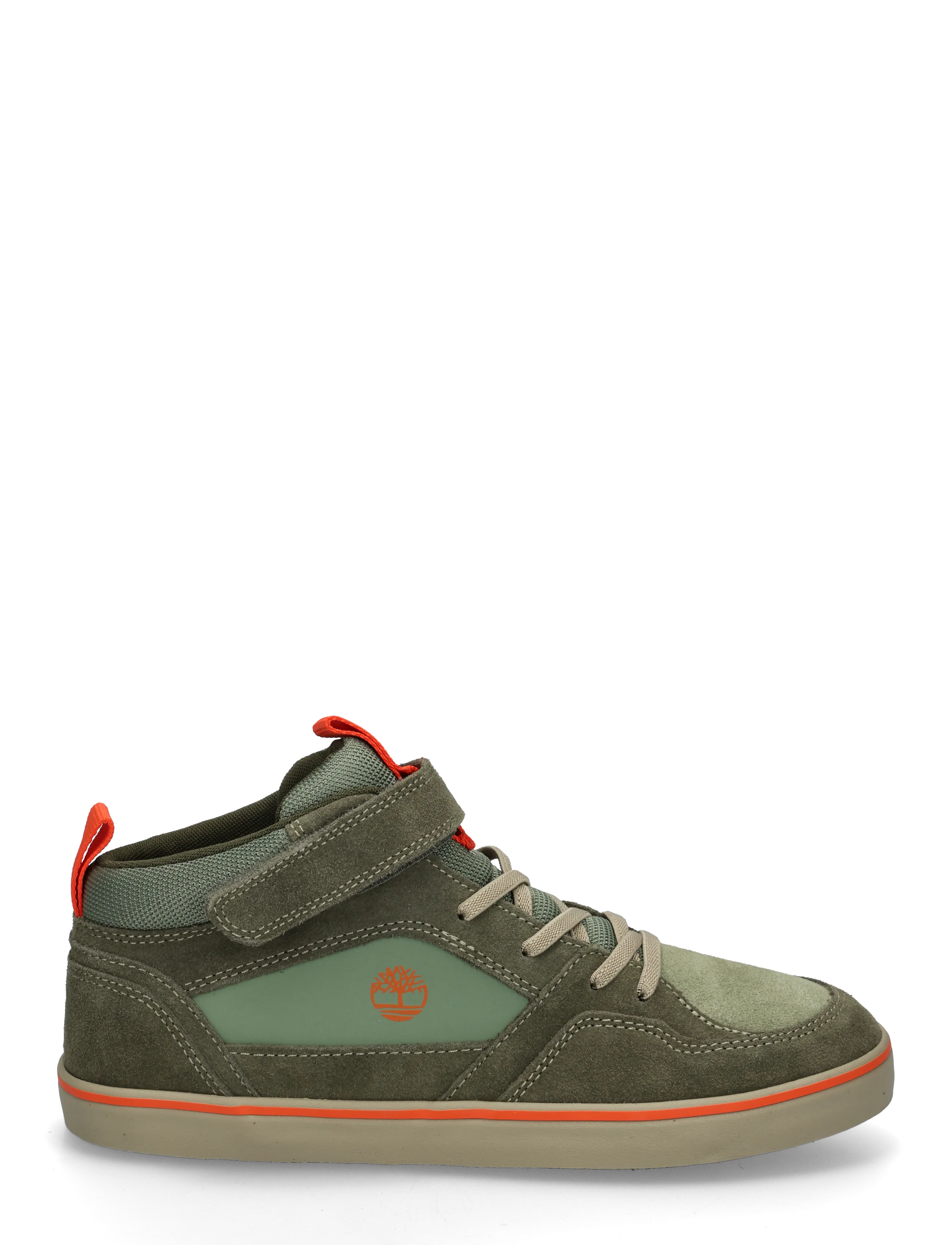 Timberland - MID HOOK & LOOP SNEAKER - hoher schnitt - ltgrnsde wdkgrn - 2