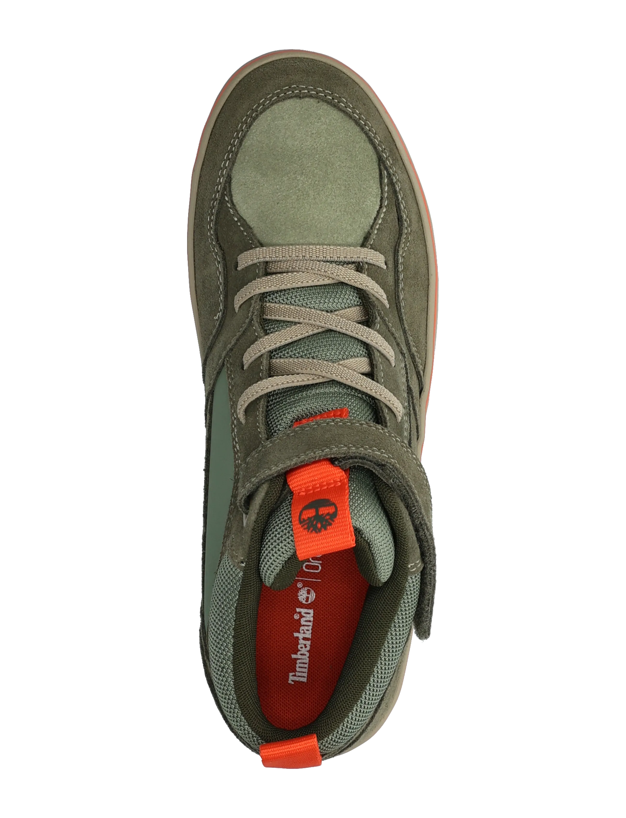 Timberland - MID HOOK & LOOP SNEAKER - hoher schnitt - ltgrnsde wdkgrn - 3