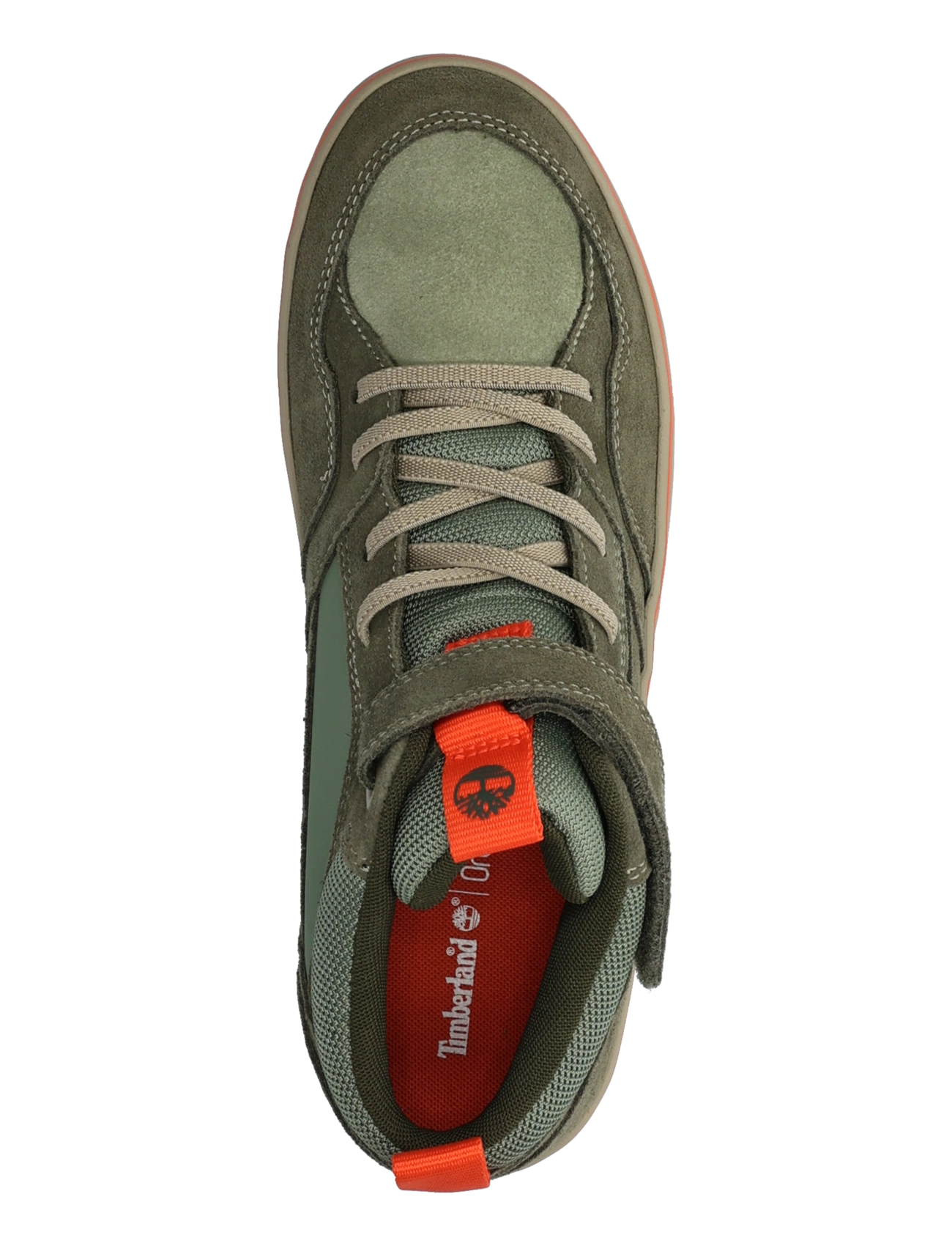Timberland - MID HOOK & LOOP SNEAKER - madala säärega tossud - ltgrnsde wdkgrn - 3