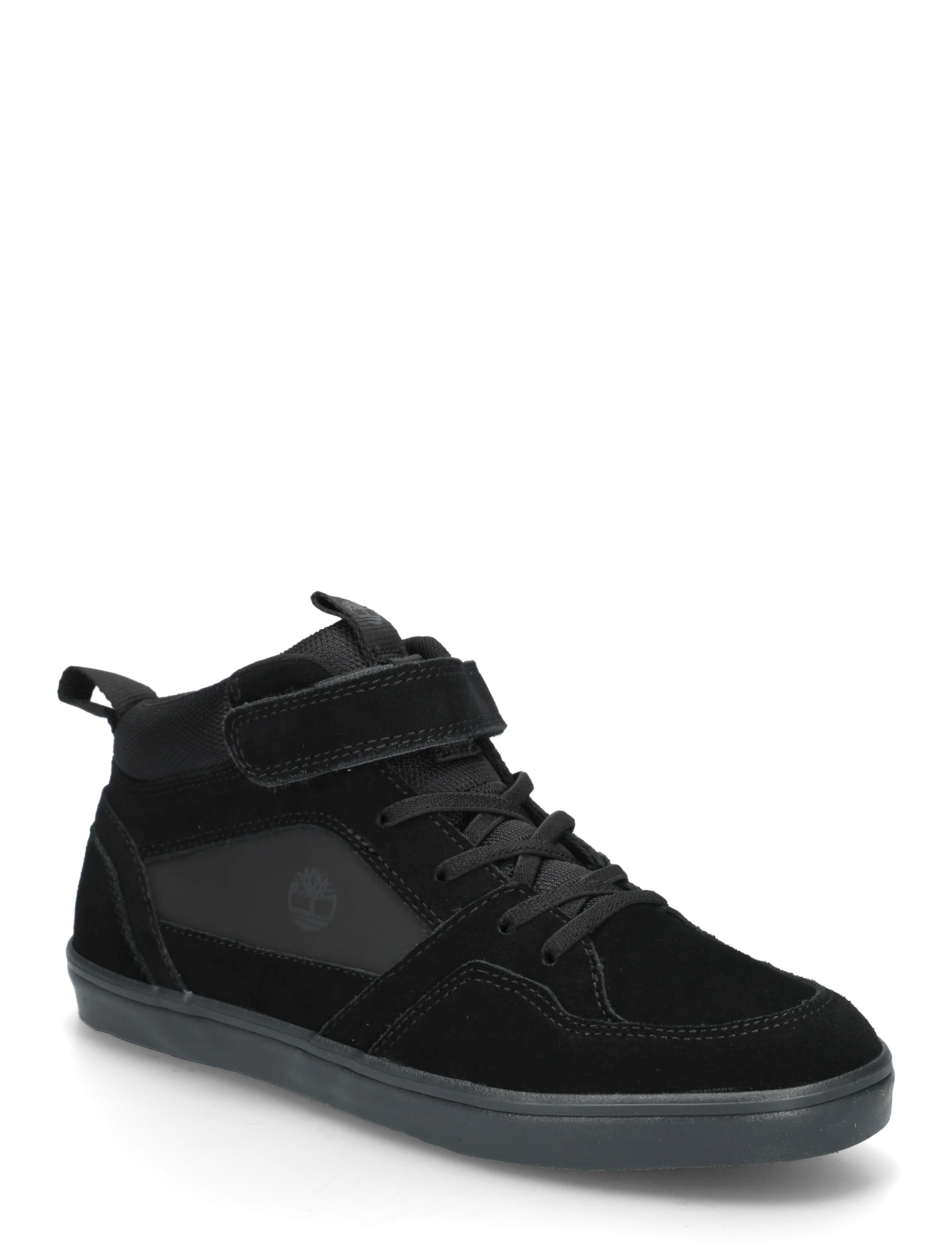 Timberland MID HOOK & LOOP SNEAKER - Schuhe - BLKSUEDE WBLK / black