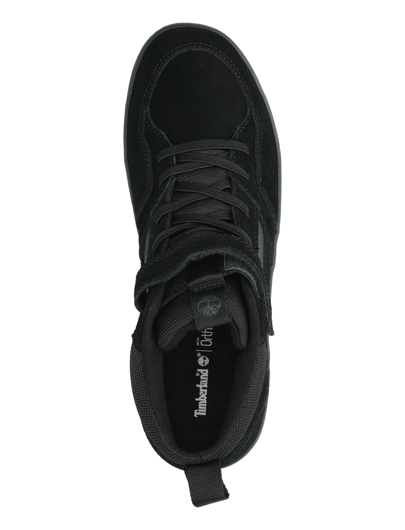 Timberland - MID HOOK & LOOP SNEAKER - high tops - blksuede wblk - 2