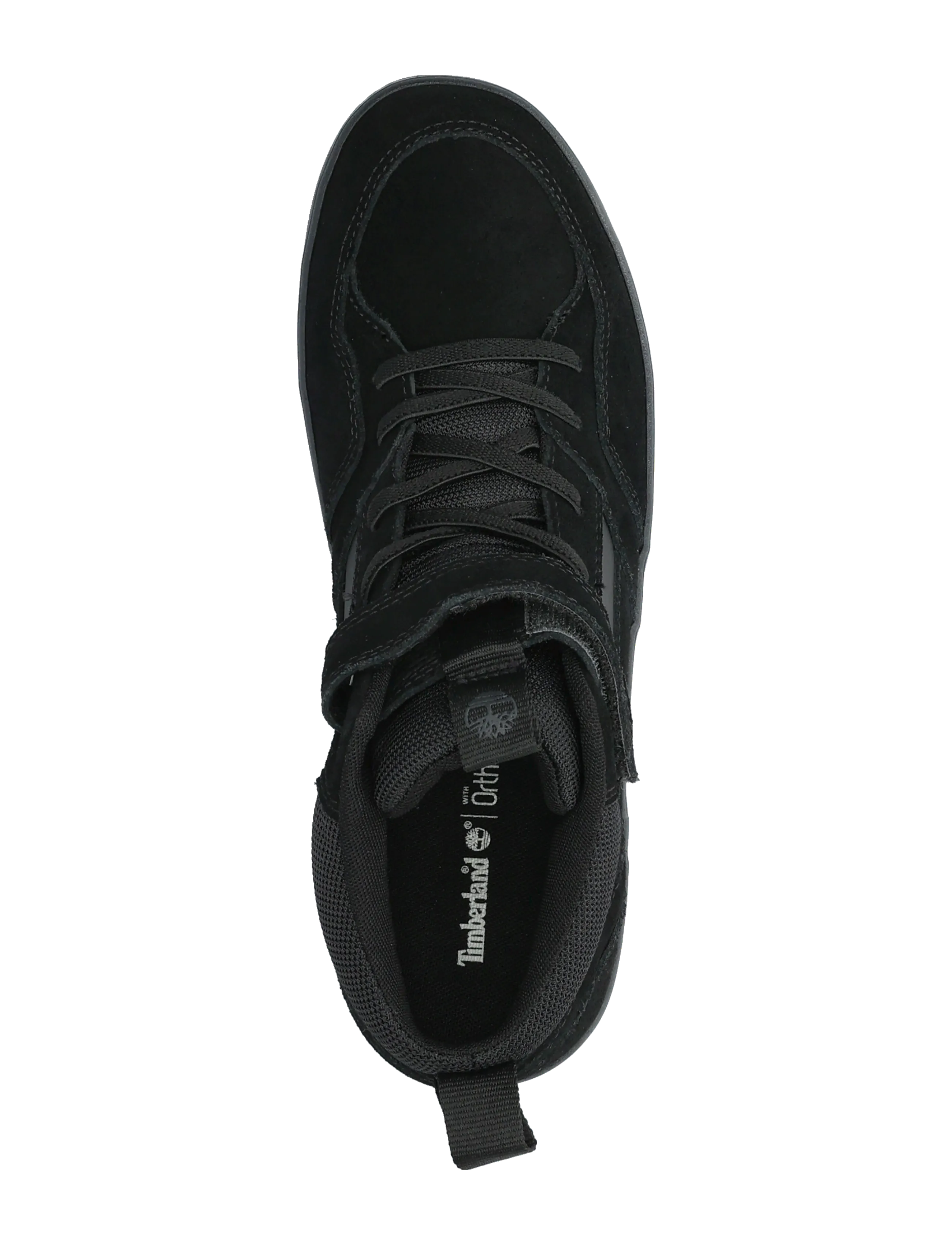 Timberland - MID HOOK & LOOP SNEAKER - hoher schnitt - blksuede wblk - 2