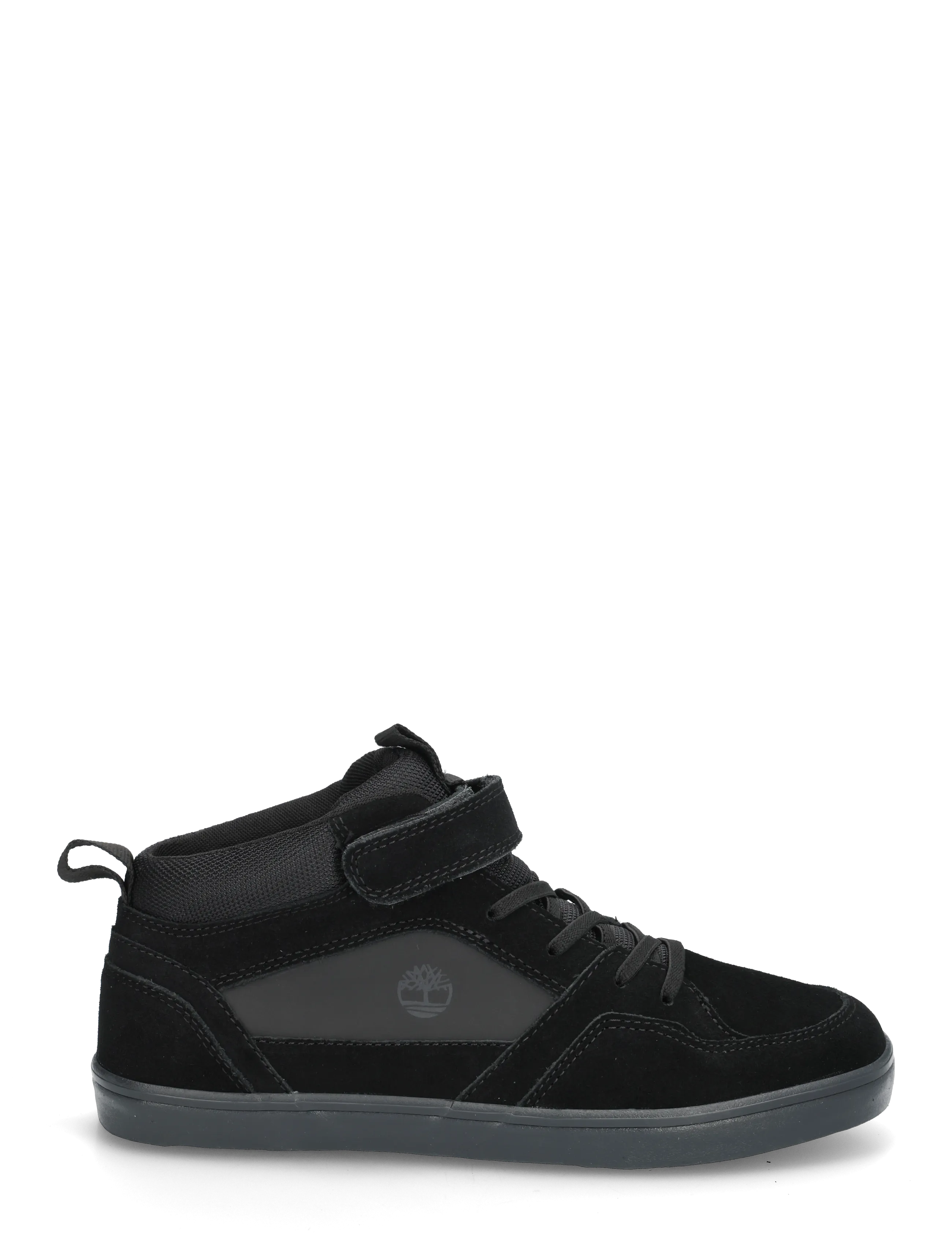Timberland - MID HOOK & LOOP SNEAKER - hoher schnitt - blksuede wblk - 3