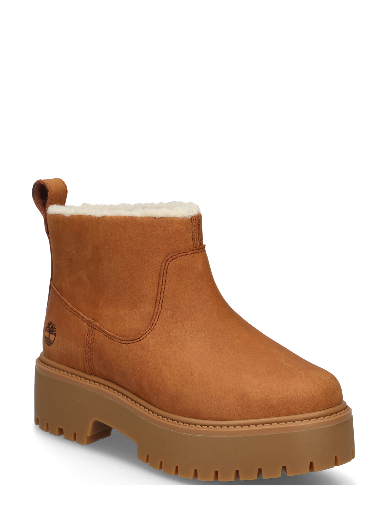 Timberland MID WARM LINED BOOT - Stiefeletten - RST NUBUCK / brown