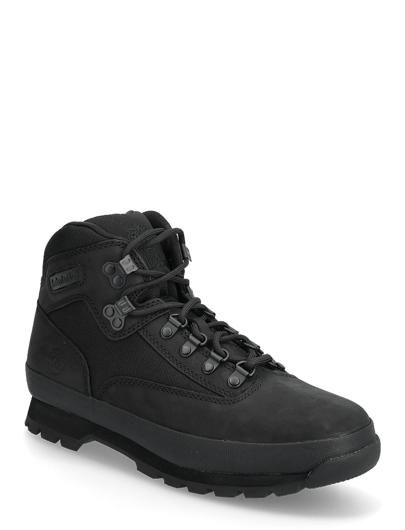 Timberland - MID LACE UP BOOT - nauhalliset nilkkurit - black nubuck - 0