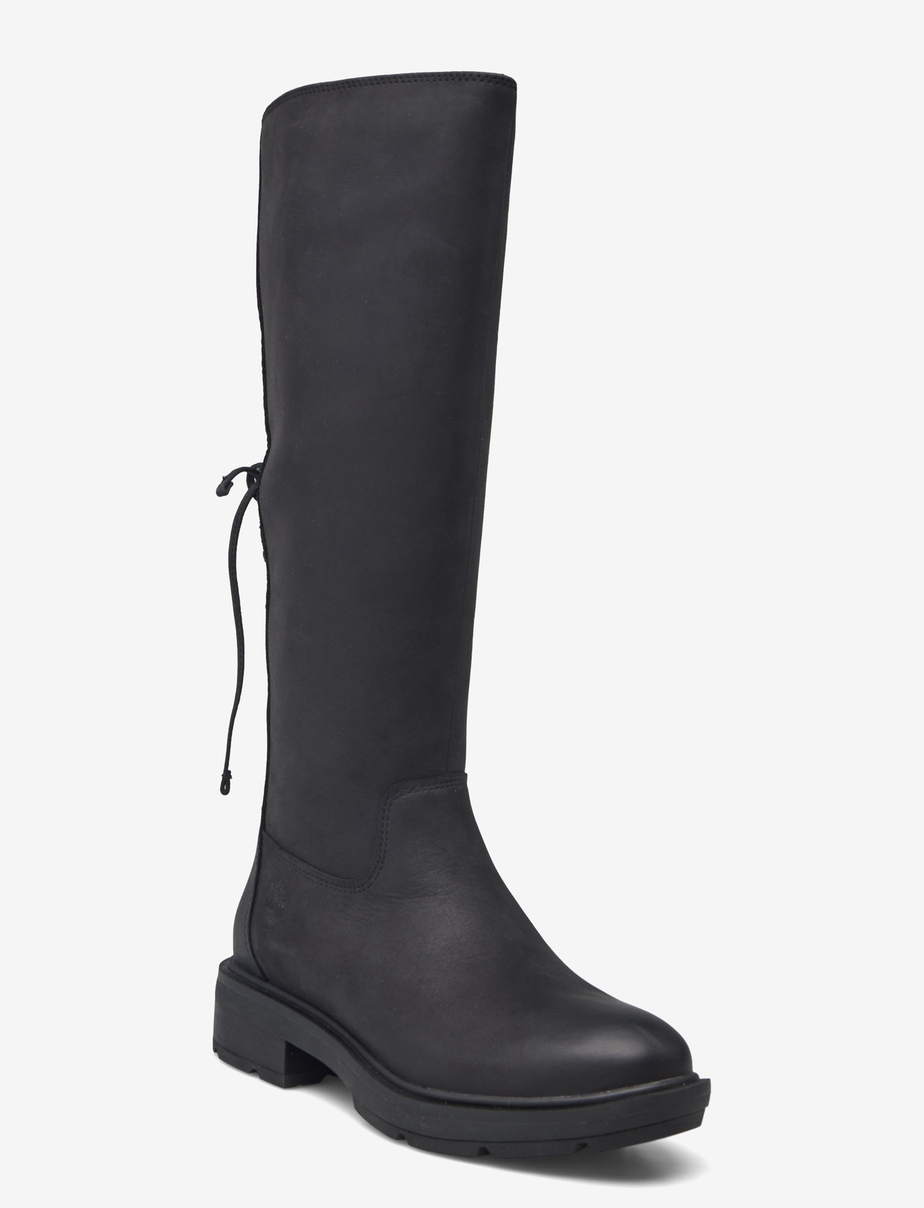 Timberland Brimfield Tall Zip Up Boot Black Full Grain