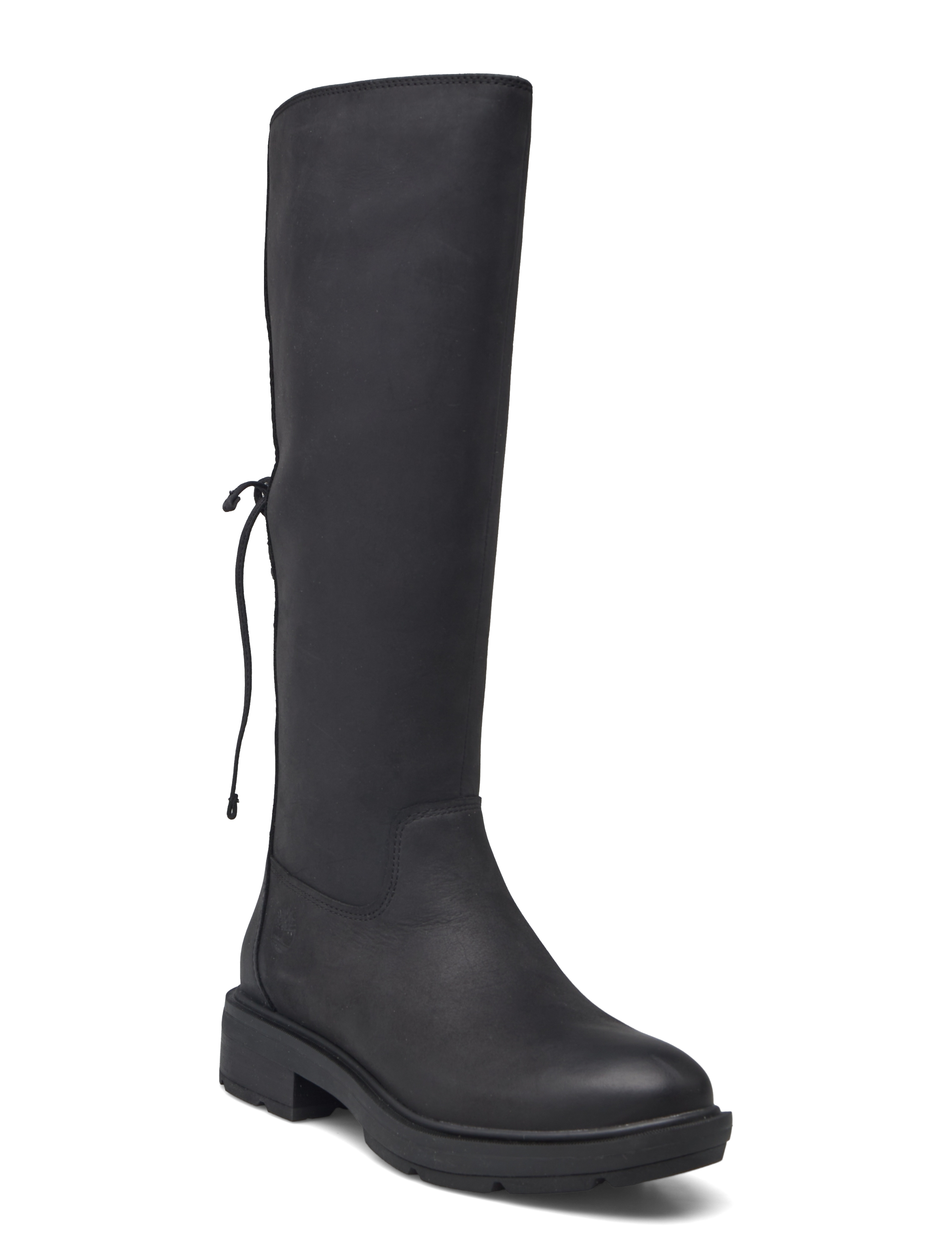 Timberland Brimfield TALL ZIP UP BOOT BLACK FULL GRAIN - Langskaftede støvler - BLACK FULL GRAIN / black