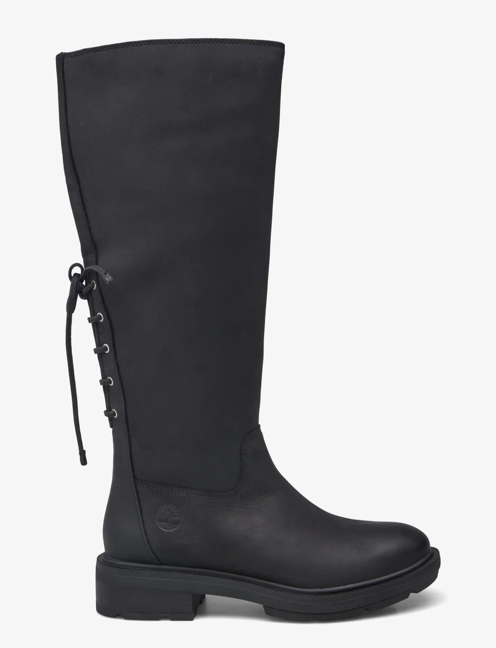 Timberland - Brimfield TALL ZIP UP BOOT BLACK FULL GRAIN - kniehohe stiefel - black full grain - 1