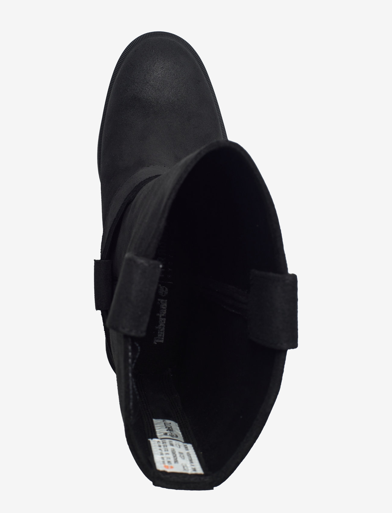 Timberland - Brimfield TALL PULL ON BOOT BLACK SUEDE - flat ankle boots - black suede - 3