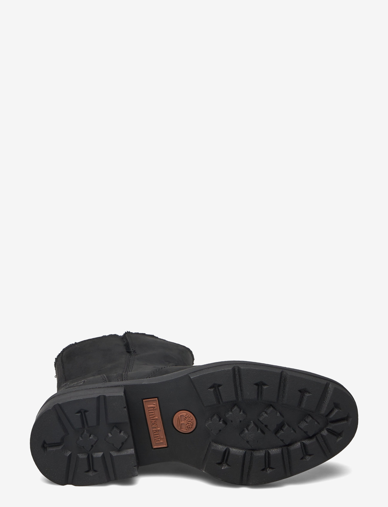 Timberland - MID WARM LINED BOOT - platta ankelboots - blk full grain - 4