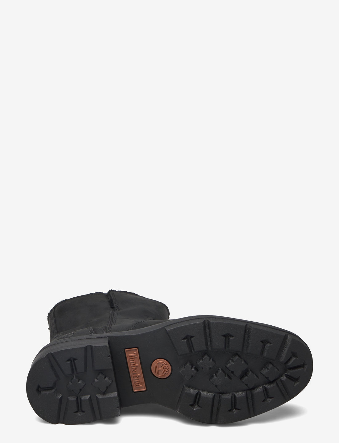 Timberland - MID WARM LINED BOOT - platta ankelboots - blk full grain - 4