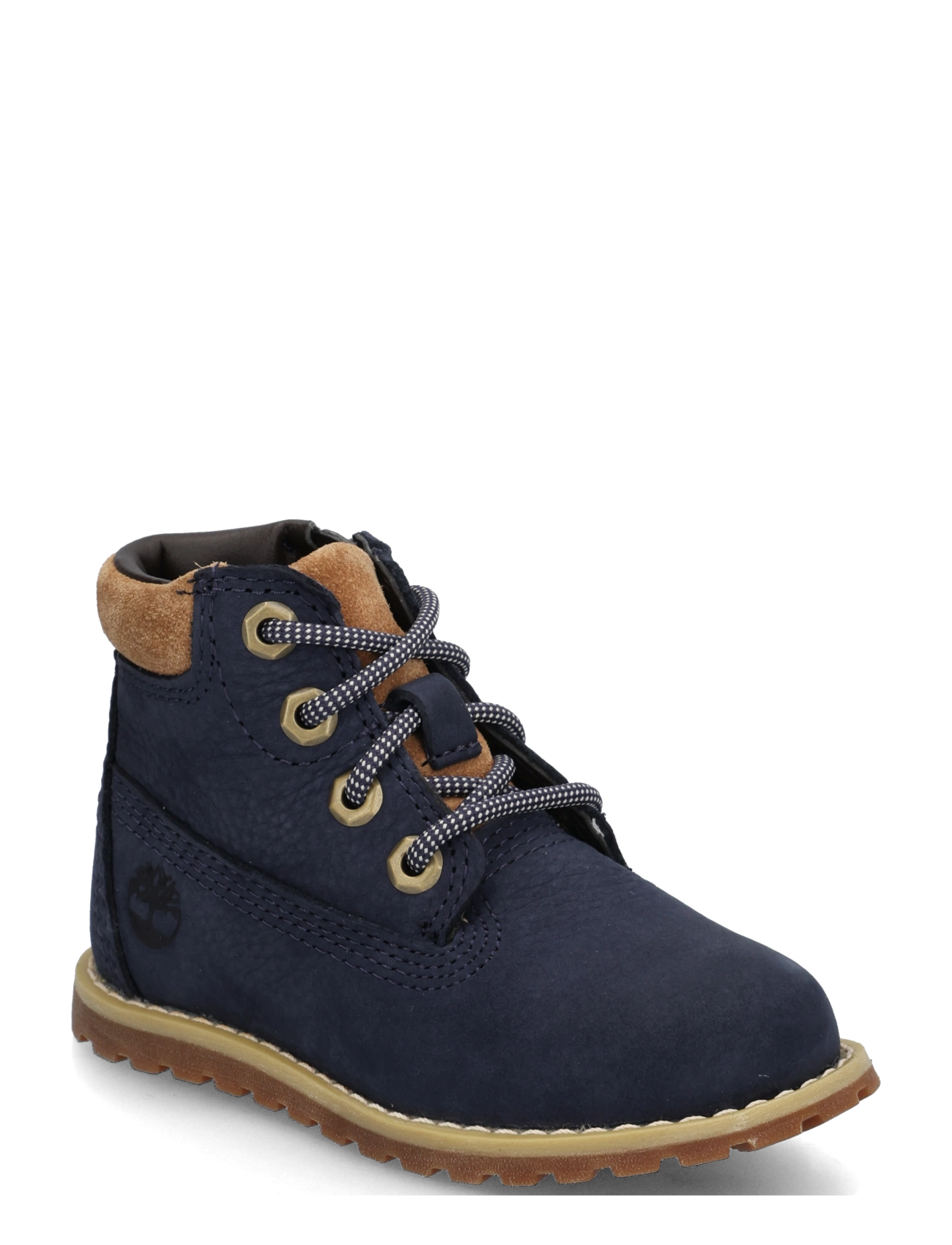 Timberland MID LACE UP WITH ZIP BOOT - Inspiration - DARK BLUE / navy