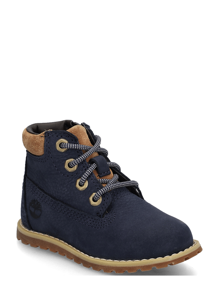 Timberland - MID LACE UP WITH ZIP BOOT - winterstiefel - dark blue - 0
