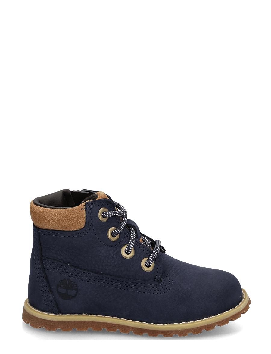 Timberland - MID LACE UP WITH ZIP BOOT - winterstiefel - dark blue - 2