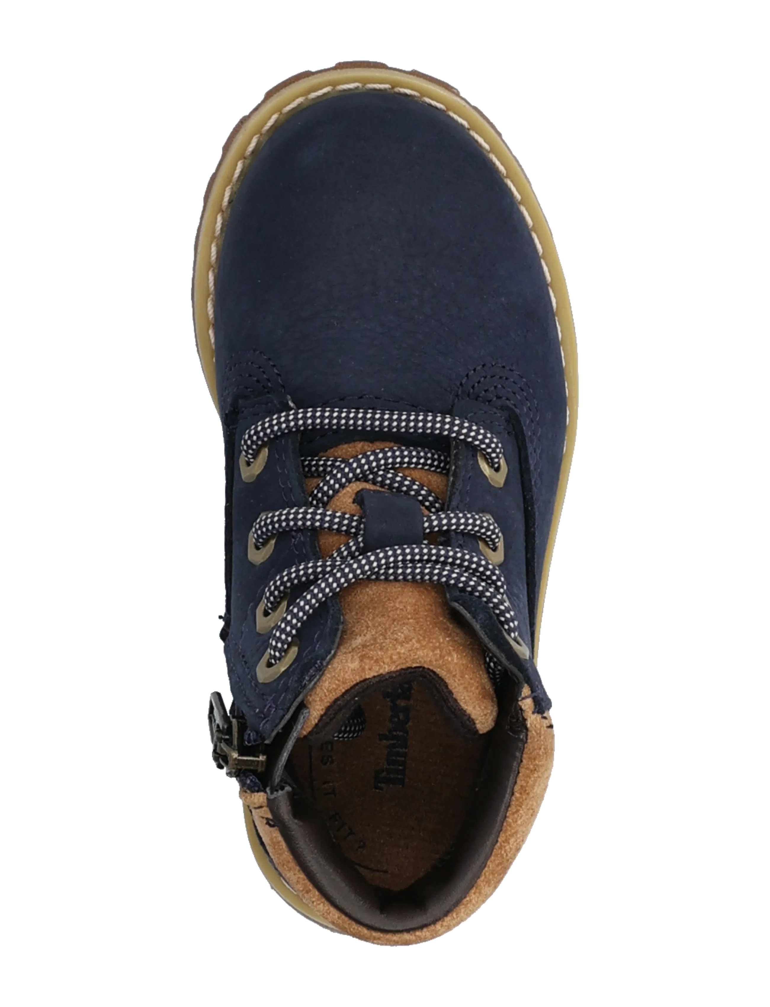 Timberland - MID LACE UP WITH ZIP BOOT - winterstiefel - dark blue - 3