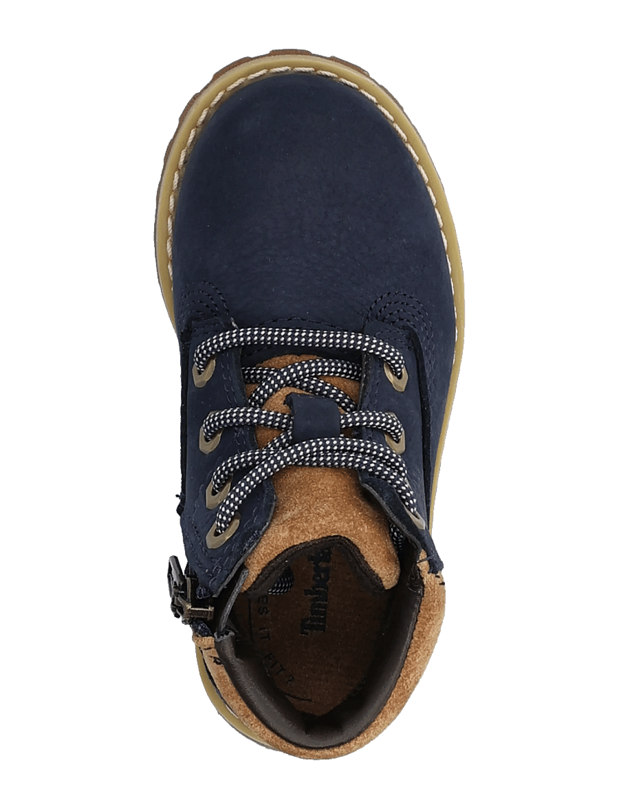 Timberland - MID LACE UP WITH ZIP BOOT - winterstiefel - dark blue - 3