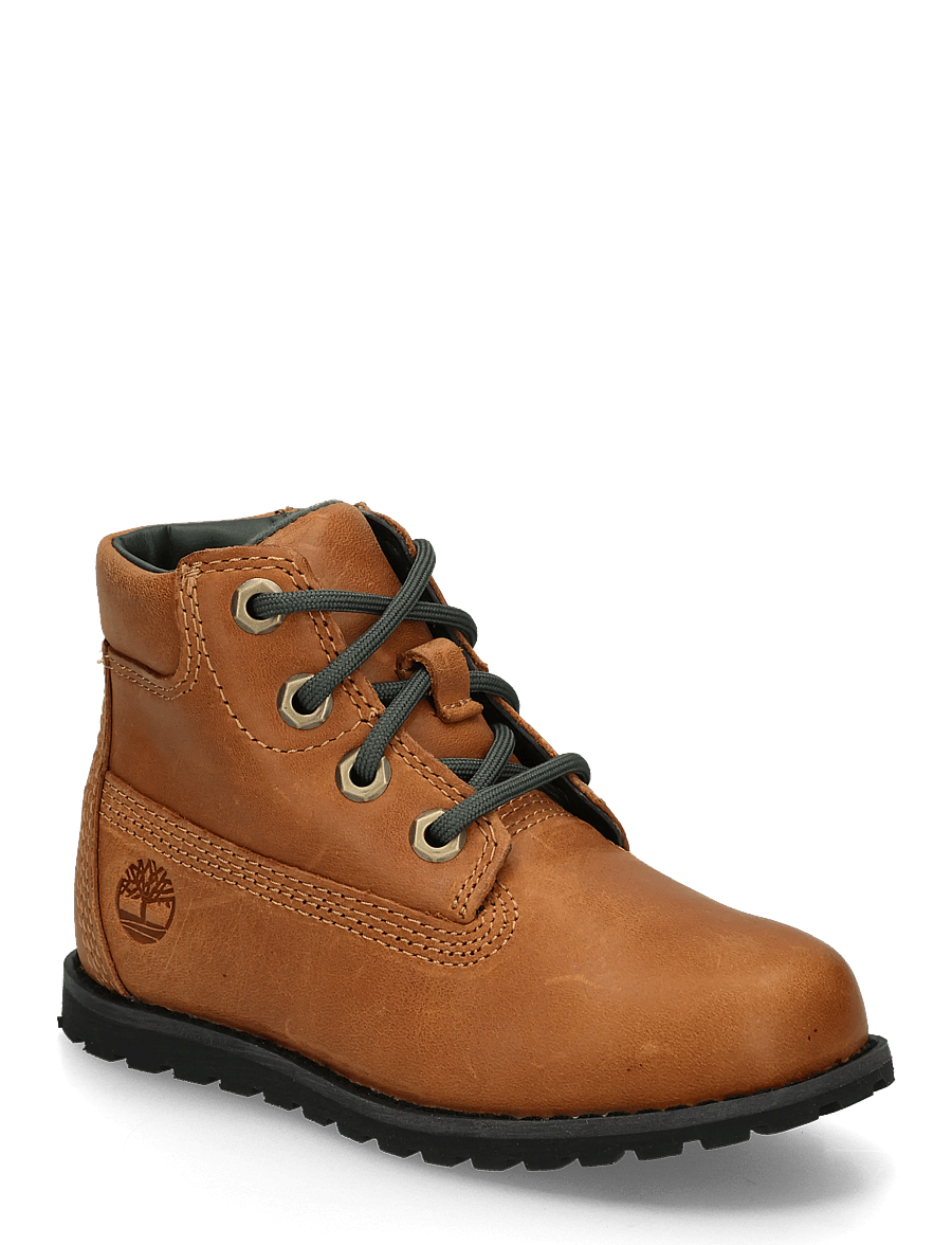 Timberland - MID LACE UP WITH ZIP BOOT - winterstiefel - wheat - 0