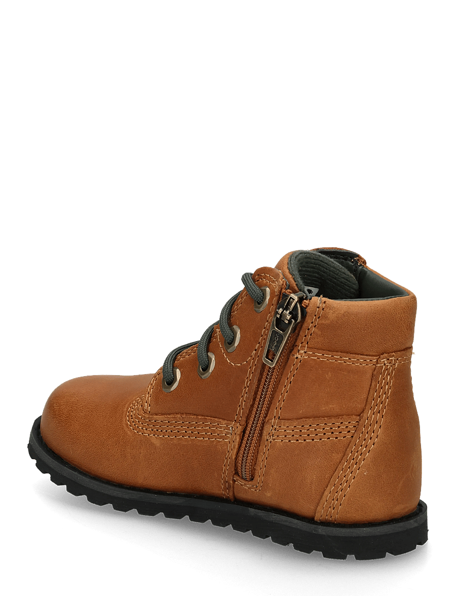 Timberland - MID LACE UP WITH ZIP BOOT - winterstiefel - wheat - 1