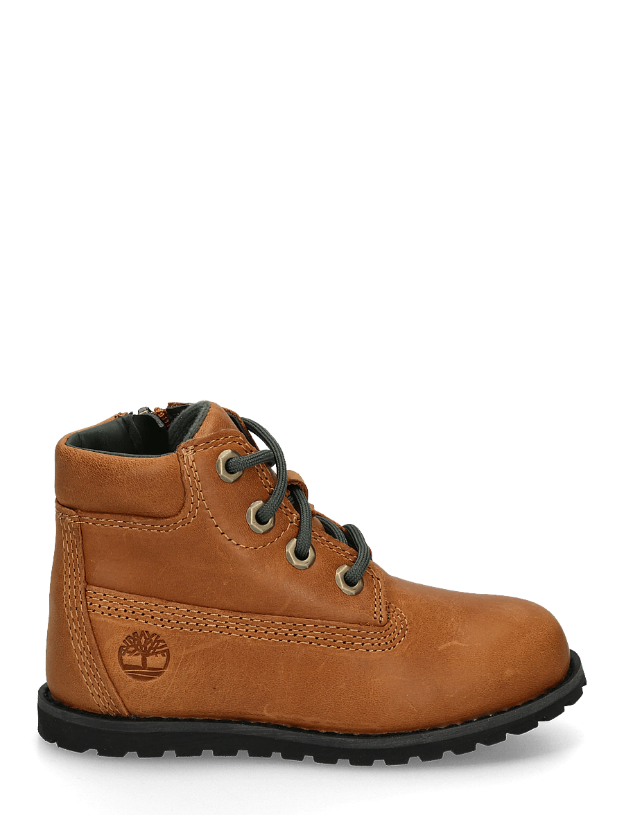 Timberland - MID LACE UP WITH ZIP BOOT - winterstiefel - wheat - 2