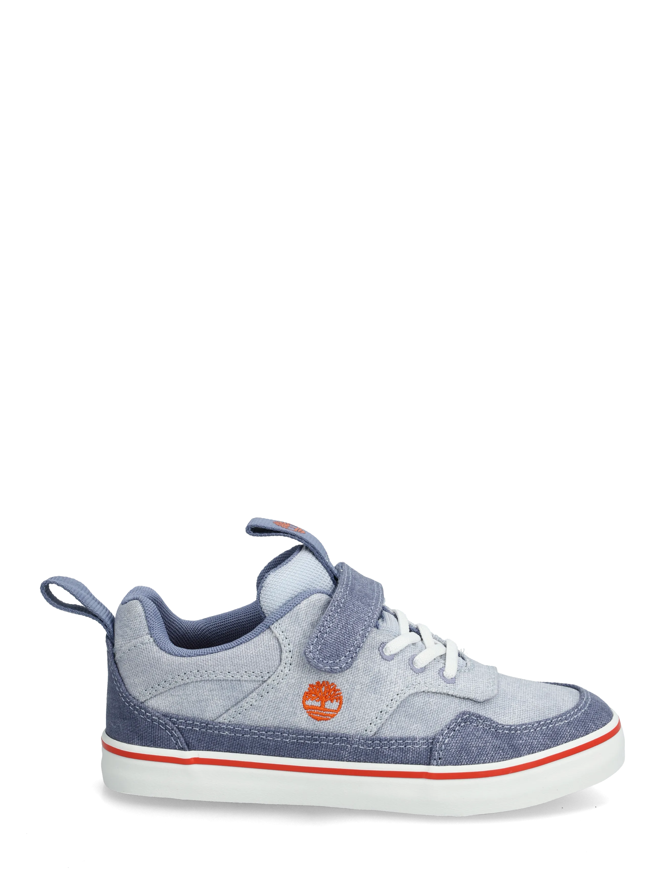 Timberland - STONE JUMP LOW HOOK & LOOP SNEAKER LT BLUE CANVAS - háir strigaskór - light blue - 1