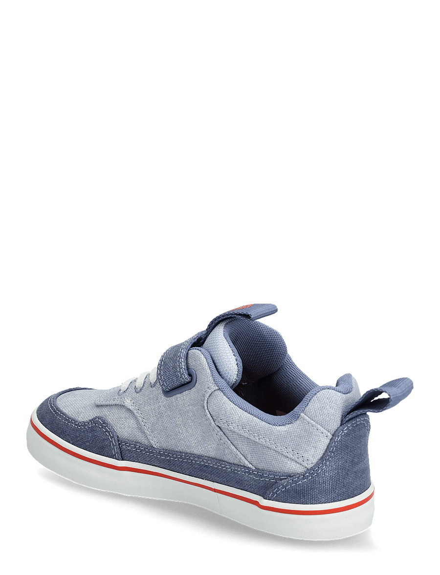Timberland - STONE JUMP LOW HOOK & LOOP SNEAKER LT BLUE CANVAS - höga sneakers - light blue - 2