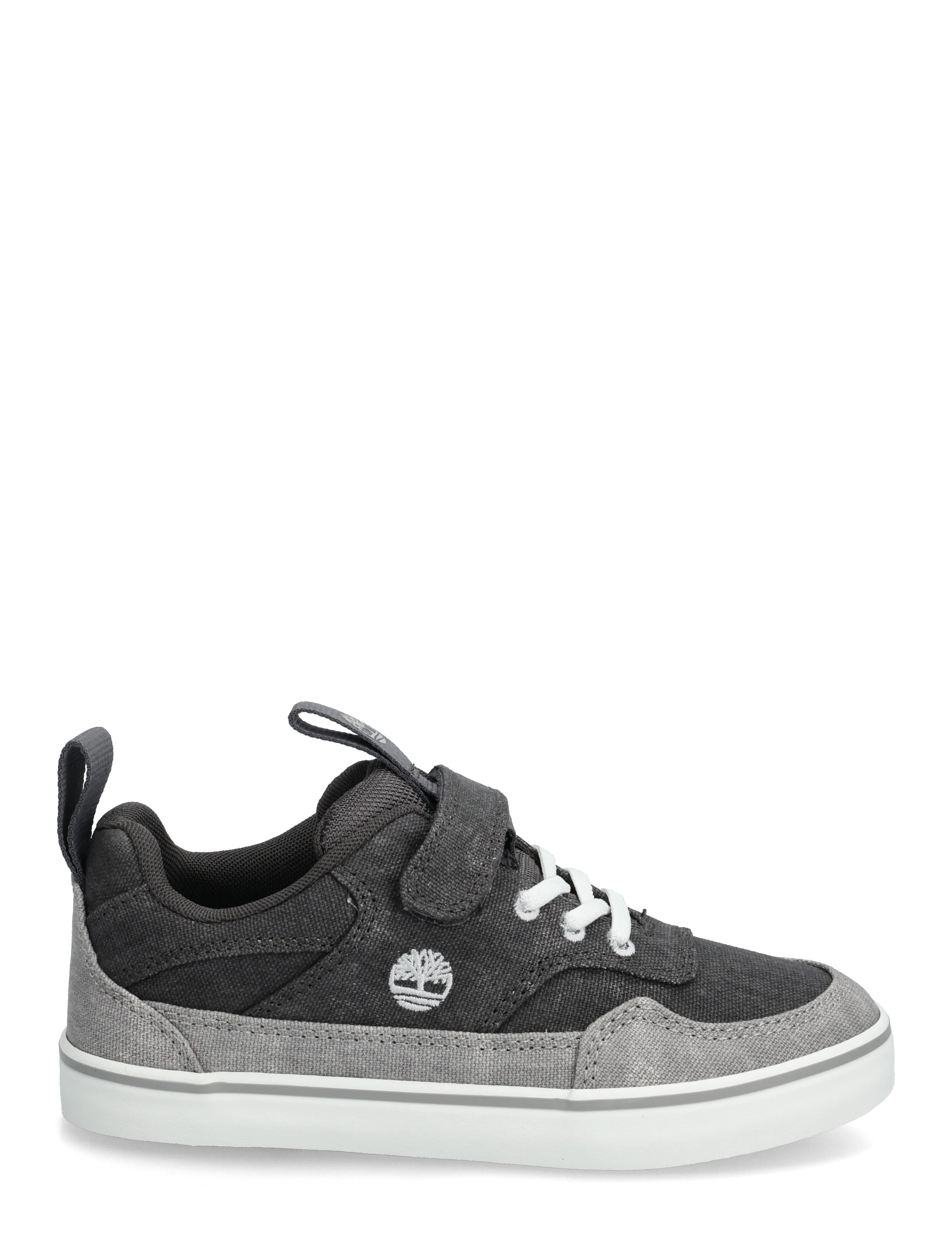 Timberland - STONE JUMP LOW HOOK & LOOP SNEAKER DARK GREY CANVAS - korkeavartiset tennarit - dark grey - 1