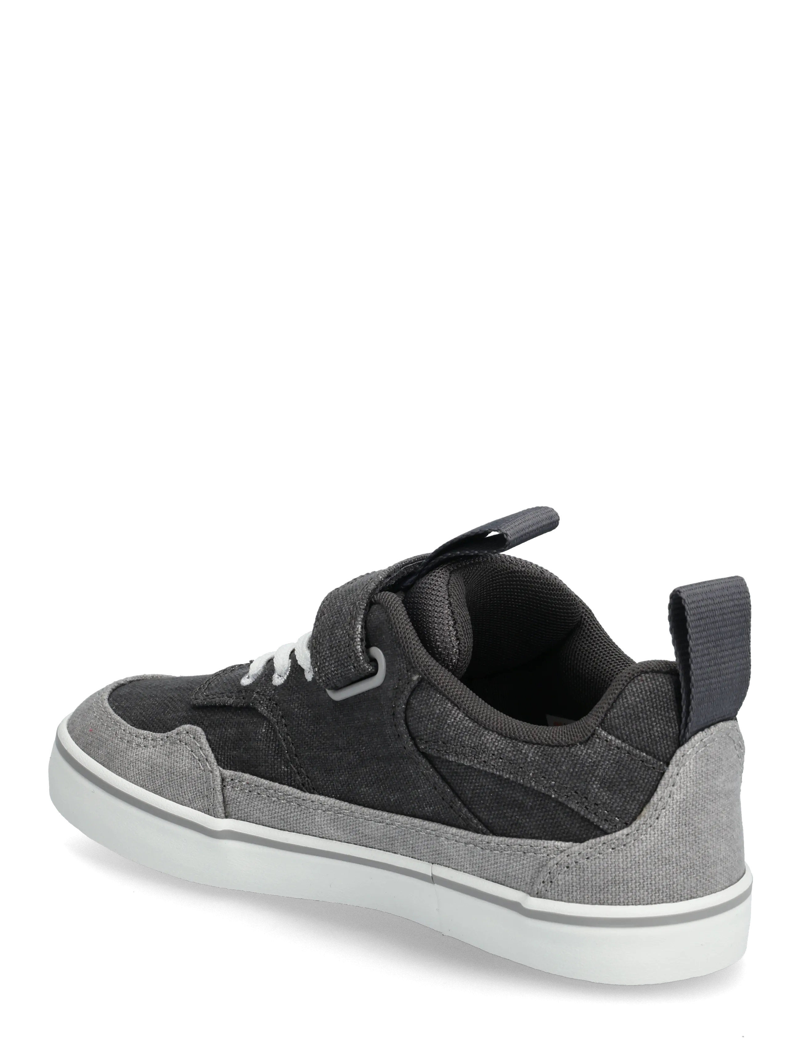 Timberland - STONE JUMP LOW HOOK & LOOP SNEAKER DARK GREY CANVAS - korkeavartiset tennarit - dark grey - 2