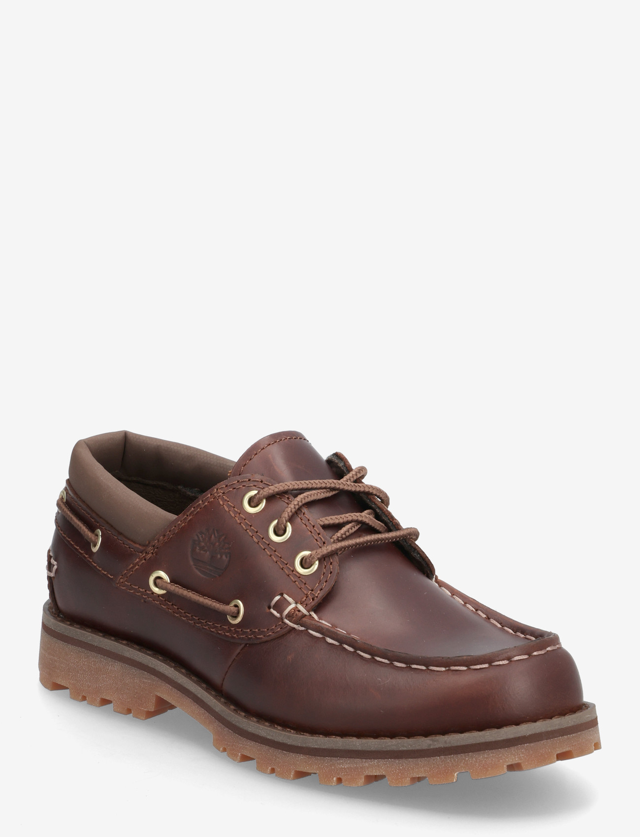 Timberland - Timberland Authentic BOAT SHOE RUST FULL GRAIN - derby kingad - rust/copper - 0