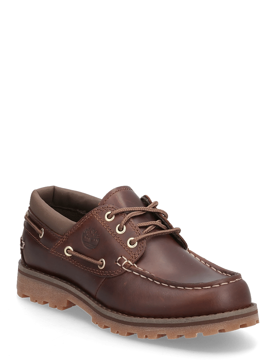 Timberland - Timberland Authentic BOAT SHOE RUST FULL GRAIN - derby shoes - rust/copper - 0