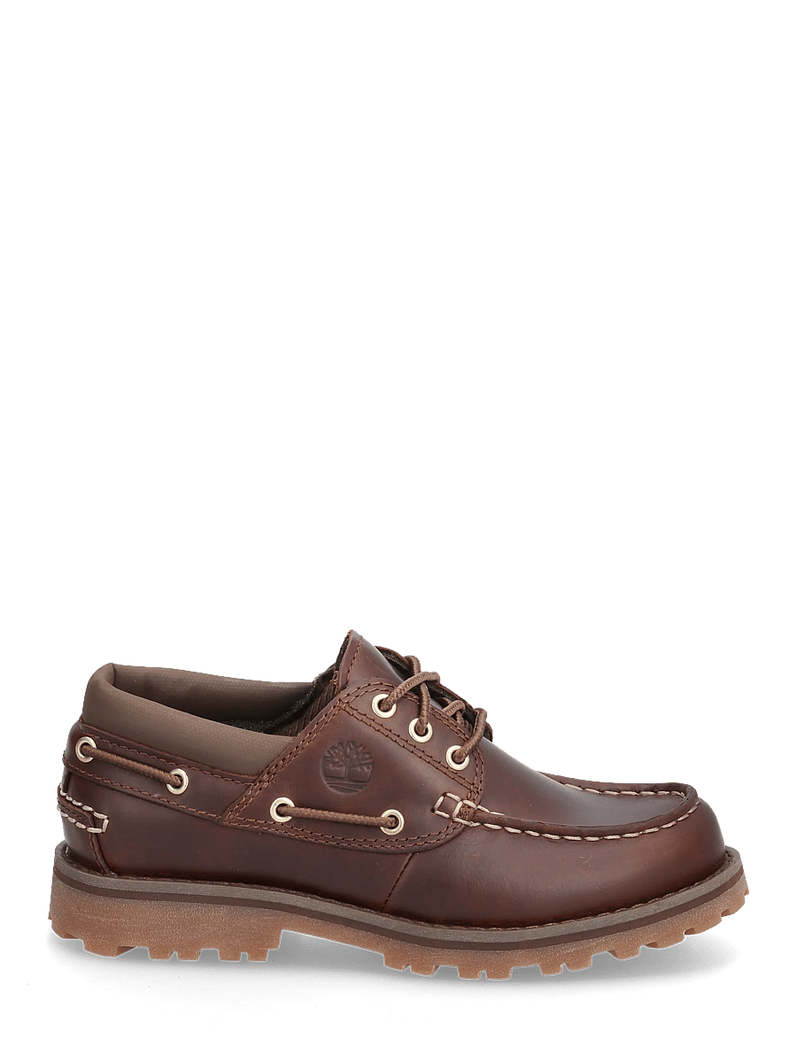Timberland - Timberland Authentic BOAT SHOE RUST FULL GRAIN - derby shoes - rust/copper - 1