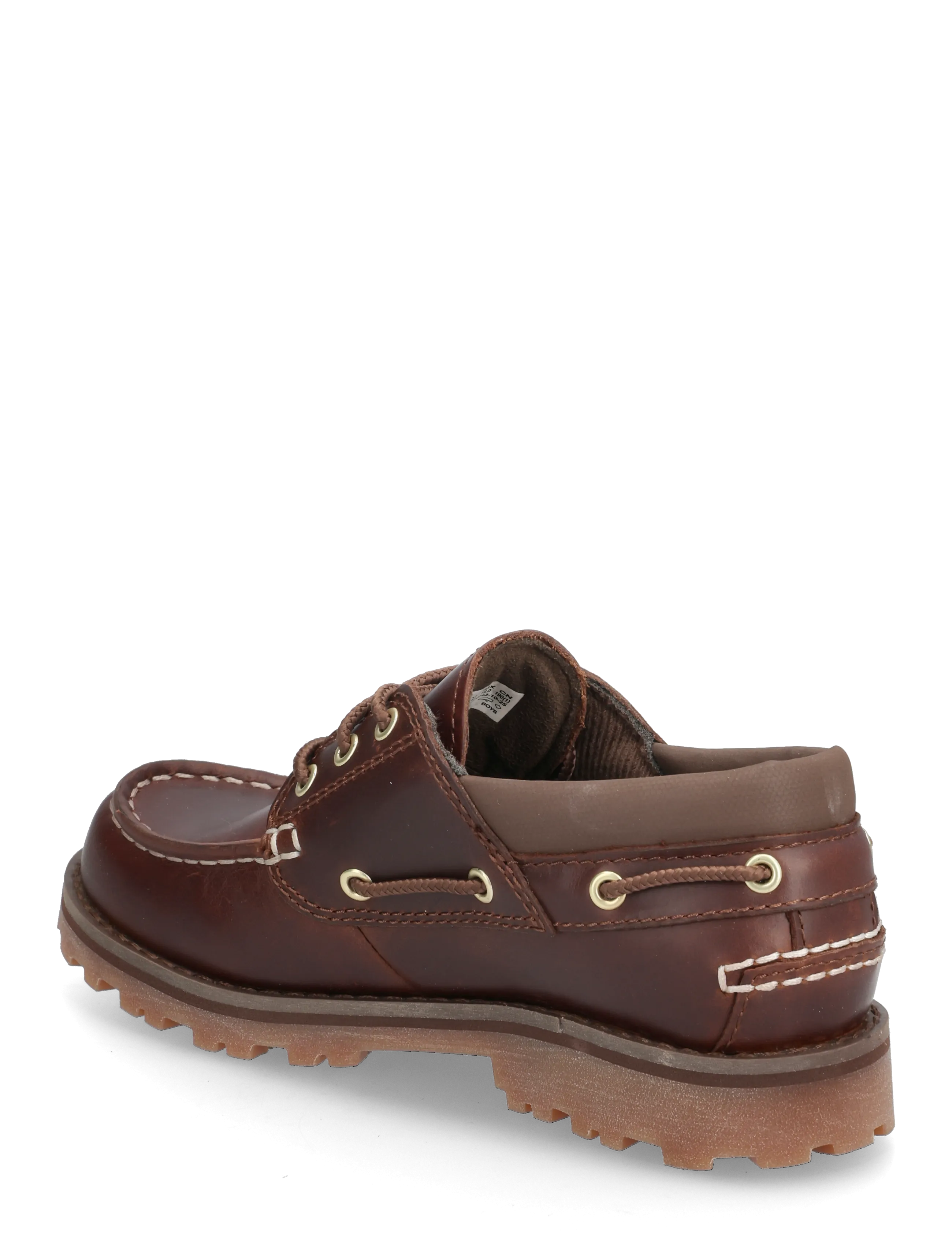 Timberland - Timberland Authentic BOAT SHOE RUST FULL GRAIN - derby skór - rust/copper - 2