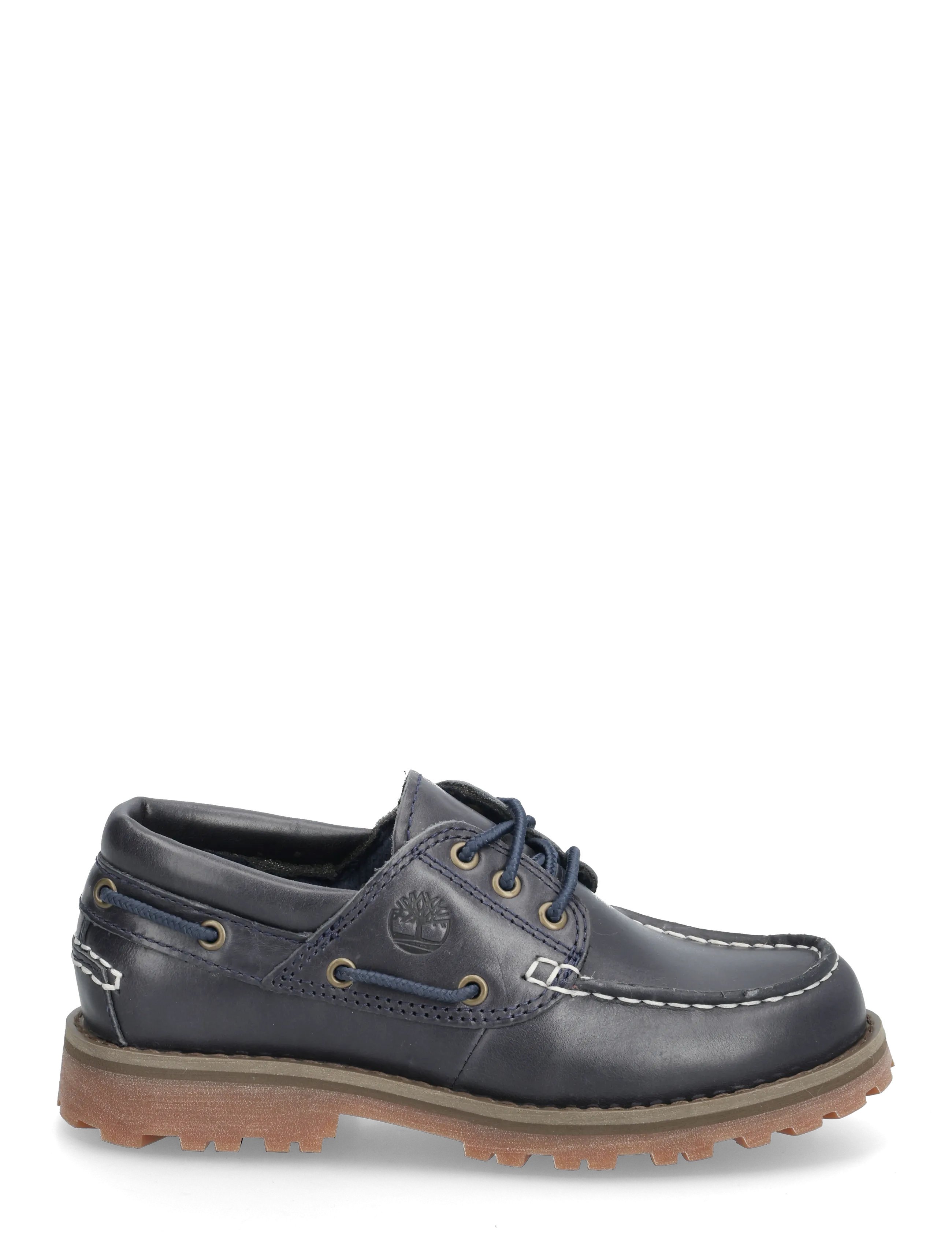 Timberland - Timberland Authentic BOAT SHOE NAVY FULL GRAIN - derby sko - navy - 1