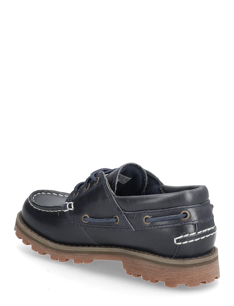 Timberland - Timberland Authentic BOAT SHOE NAVY FULL GRAIN - derby apavi - navy - 2