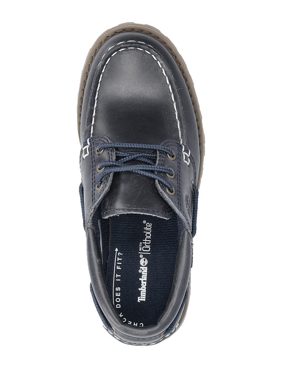 Timberland - Timberland Authentic BOAT SHOE NAVY FULL GRAIN - derby apavi - navy - 3