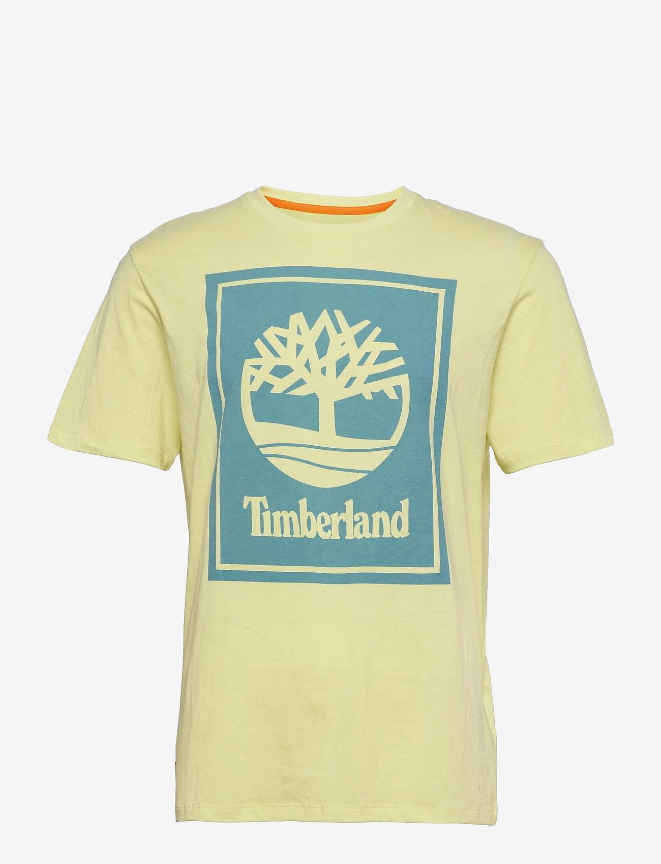 Timberland - YC SS Stack Logo Tee reg - luminary/adriatic blue - 0
